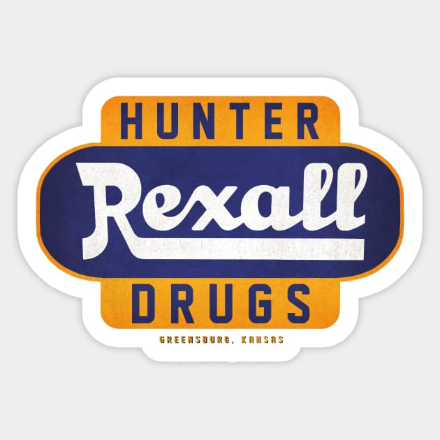 Hunter's Drug Sticker by tdilport